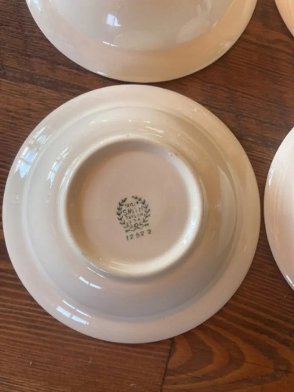 Set Of 6 Bowls Taylor Smith Taylor Swiss Provincial 6” Yellow Antique 1952